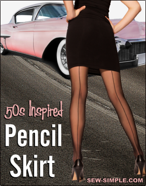 Pencil Skirt Sew Along: Drafting a Skirt Sloper - Simple